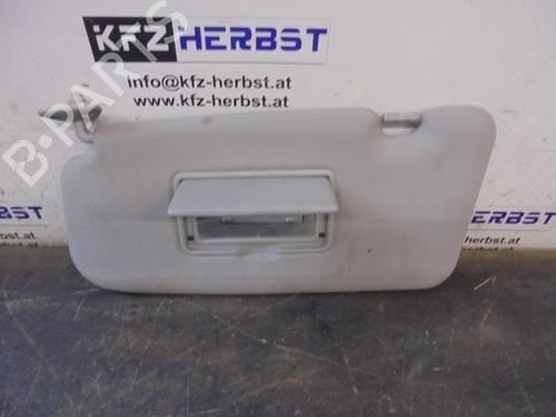 Left sun visor NISSAN X-TRAIL I (T30) 2.2 Di 4x4 | BP12885399I1 