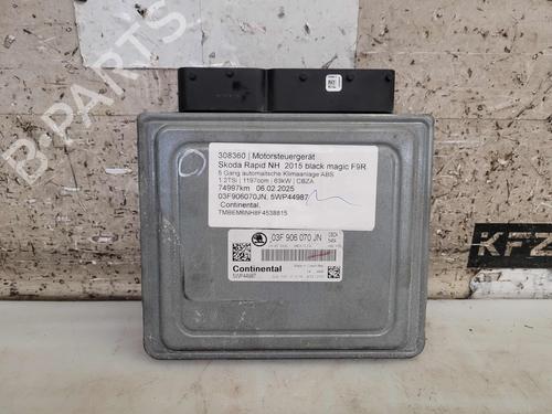 Used Engine control unit (ECU) SKODA FABIA II (542) 1.2 TSI (86 hp) 23393071