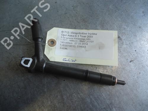 Inyector OPEL ASTRA G Hatchback (T98) 1.7 DTI 16V (F08, F48) (75 hp) 20643987