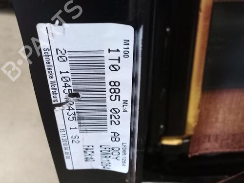 Stol bak VW TOURAN (1T3) 1.4 TSI | BP21804131C17 