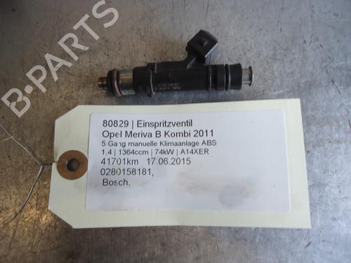Used Injector OPEL MERIVA B MPV (S10) 1.4 (75) (100 hp) 12863316