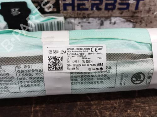 Venstre gardin kollisjonspute SKODA OCTAVIA III Combi (5E5, 5E6) 1.2 TSI | BP22293644C11 