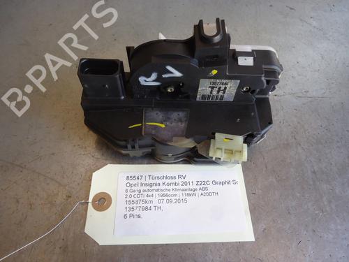 Used Front right lock OPEL INSIGNIA A Sports Tourer (G09) 2.0 CDTI 4x4 (35) (160 hp) 12883512