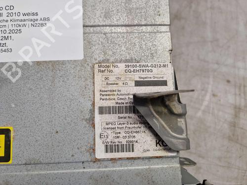Module électronique HONDA CR-V III (RE_) 2.2 i-DTEC 4WD (RE6) | BP29587863M83 