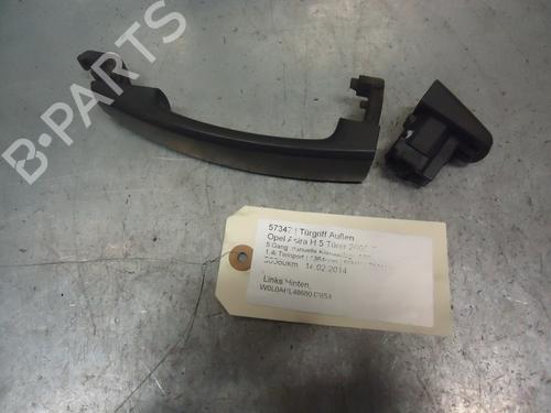Used Rear left exterior door handle OPEL ASTRA H (A04) 1.4 (L48) (90 hp) 13439827