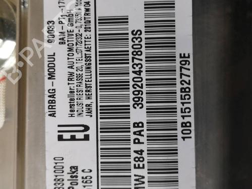 Airbag Kit BMW X1 (E84) sDrive 18 d | BP29853317C86