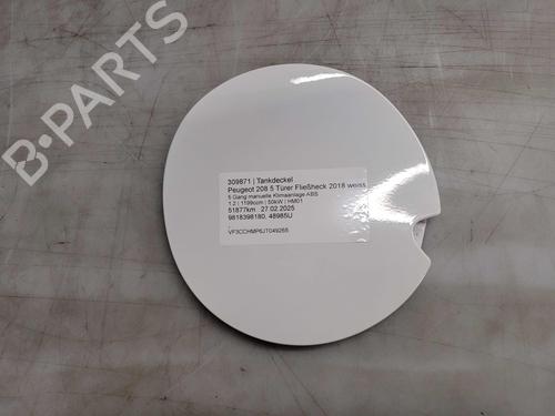 Used Fuel flap PEUGEOT 208 I (CA_, CC_) 1.2 VTi 68 / PureTech 68 (68 hp) 24039360