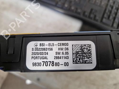 Fuse box CITROËN GRAND C4 SPACETOURER (3A_, 3E_) 1.5 BlueHDi 130 | BP29473825E1 