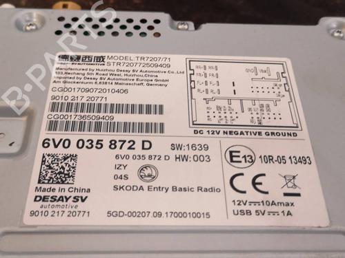 Electronic module SKODA FABIA III (NJ3) 1.0 | BP12893395M83 