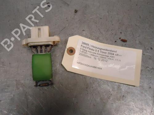 Used Heater resistor FORD FIESTA V (JH_, JD_) 1.4 TDCi (68 hp) 12861808
