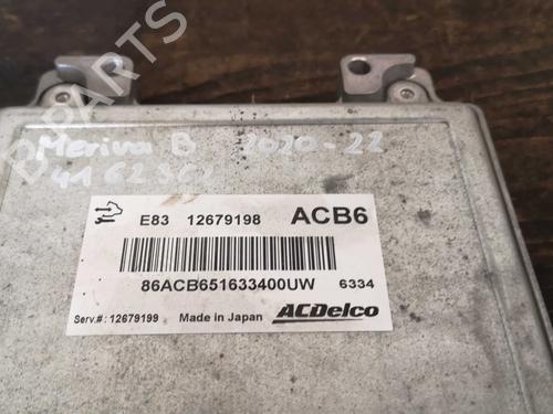 Engine control unit (ECU) OPEL MERIVA B MPV (S10) 1.4 (75) | BP22289044M57 