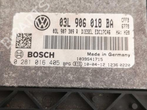 Engine control unit (ECU) VW GOLF VI (5K1) 2.0 TDI | BP22283112M57 