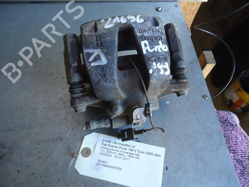 Used Left front brake caliper FIAT GRANDE PUNTO (199_) 1.2 (65 hp) 20124295