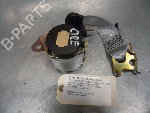 Used Rear right seatbelt MERCEDES-BENZ CLK (C208) CLK 320 (208.365) (218 hp) 12861459