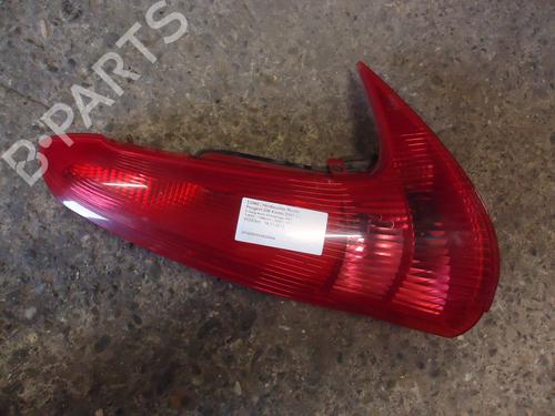 Used Right taillight PEUGEOT 206 SW (2E/K) 1.4 HDi (68 hp) 12862351