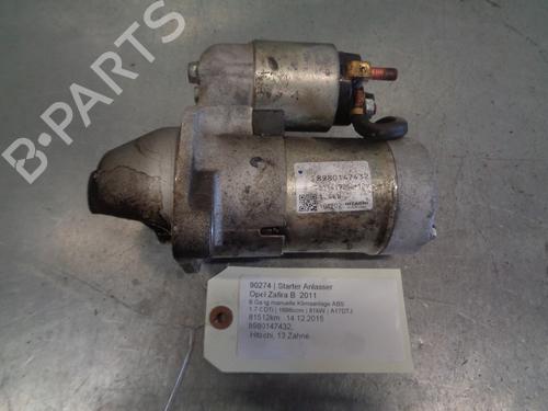 Used Starter OPEL ZAFIRA / ZAFIRA FAMILY B (A05) 1.7 CDTI (M75) (110 hp) 12883668