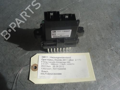 Heater resistor OPEL ASTRA J Saloon 1.6 CDTi (69) | BP12861702M108 