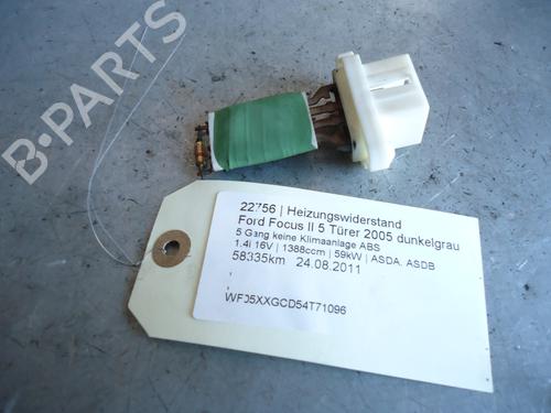 Used Heater resistor FORD FOCUS II (DA_, HCP, DP) 1.4 (80 hp) 13431343