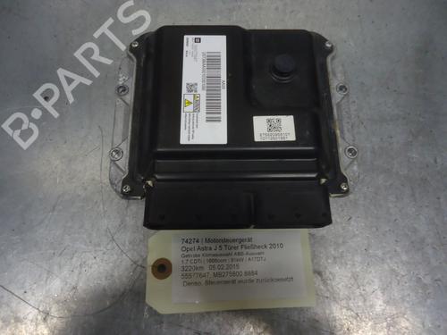 Used Engine control unit (ECU) OPEL ASTRA J Sports Tourer (P10) 1.7 CDTI (35) (110 hp) 20146475