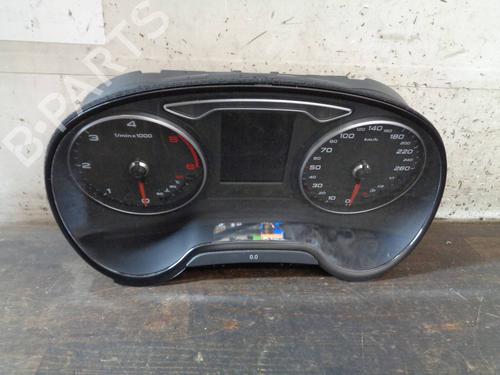 Used Instrument cluster AUDI A3 Sportback (8VA, 8VF) 1.6 TDI (105 hp) 19945956