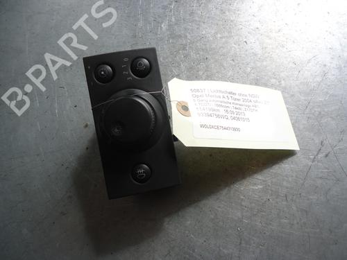 Forlygtekontakt OPEL MERIVA A MPV (X03) 1.7 CDTI (E75) (100 hp) 12862239