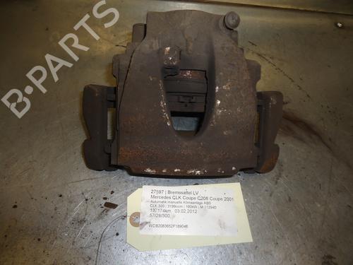Used Left front brake caliper MERCEDES-BENZ CLK (C208) CLK 320 (208.365) (218 hp) 12861463