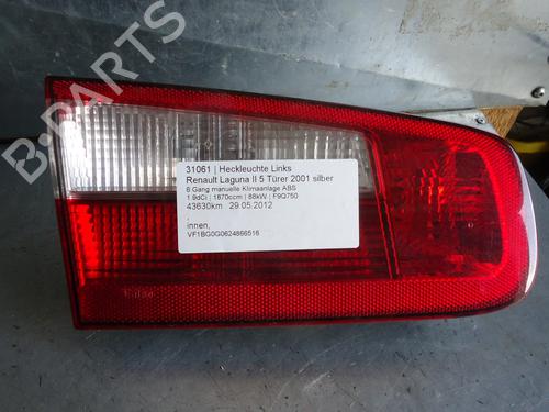 Left taillight RENAULT LAGUNA II (BG0/1_) 1.9 dCi (BG08, BG0G) | BP12861583C34 