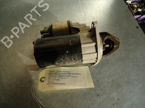 Used Starter OPEL AGILA (A) (H00) 1.0 (F68) (60 hp) 13439549