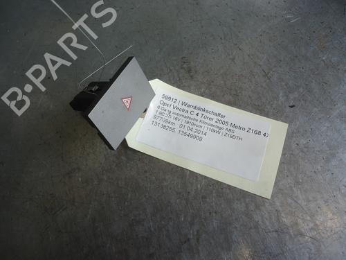Warnblinkschalter für OPEL VECTRA C (Z02) 1.9 CDTI (F69) (150 hp) 13439855