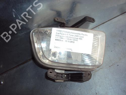 Used Right front fog light KIA PICANTO I (SA) 1.1 (65 hp) 12881999