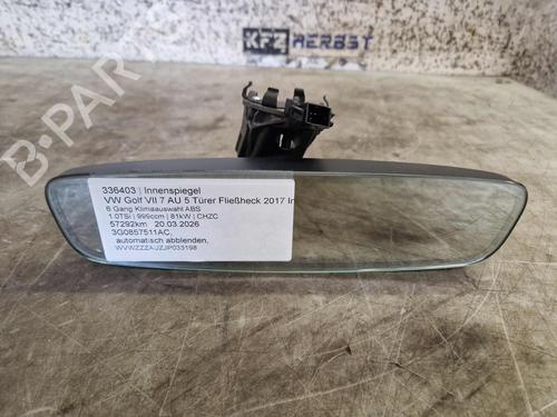 Espelho interior Espelho interior VW GOLF VII (5G1, BQ1, BE1, BE2) 1.0 TSI (110 hp) 33463953 33463953