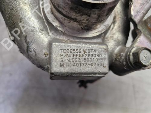 Turbocharger/Supercharger CITROËN BERLINGO / BERLINGO FIRST Box Body/MPV (M_) 1.6 HDI 90 (MB9HX, MC9HX) | BP26509728M71 