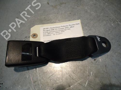 Used Rear right seatbelt PEUGEOT 206 CC (2D) 2.0 S16 (136 hp) 12861425