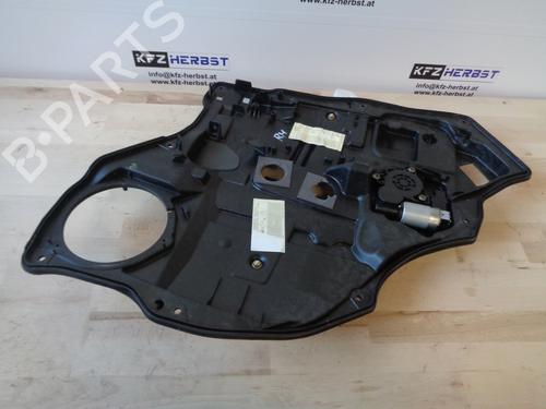 Rudehejsemekanisme Højre bagtil MAZDA 2 (DY) 1.2 (DY3W) (75 hp) 12863906