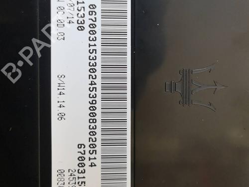 Control unit MASERATI GHIBLI III (M157) 3.0 D | BP12874366M11 