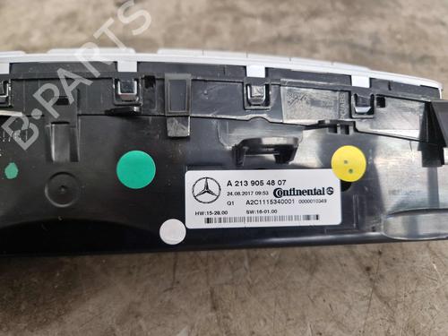 Climate control MERCEDES-BENZ E-CLASS (W213) E 400 4-matic (213.071) | BP39738116I5 - Image 2