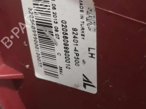 Left taillight HYUNDAI i20 I (PB, PBT) 1.2 | BP22282581C34 