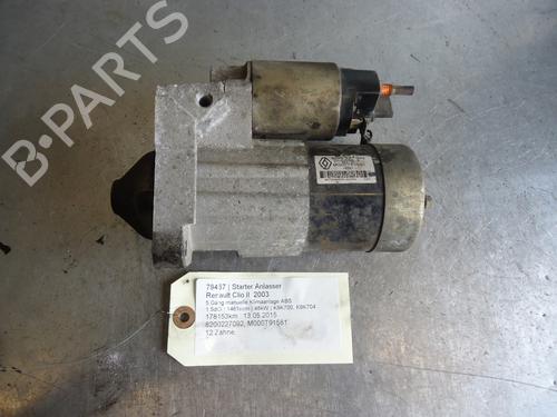 Used Starter RENAULT CLIO II (BB_, CB_) 1.5 dCi (B/CB07) (65 hp) 12883292