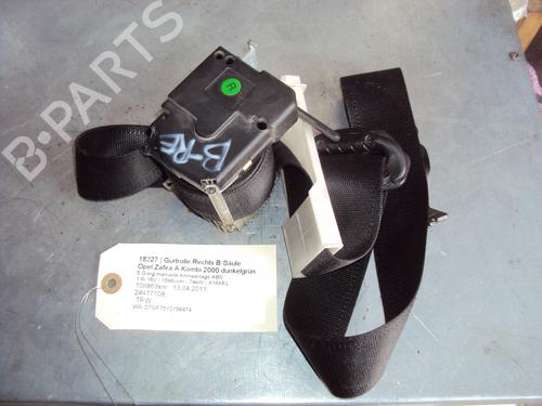 Used Front right seatbelt OPEL ZAFIRA A MPV (T98) 1.6 16V (F75) (101 hp) 12861243