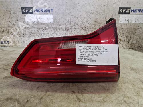 Used Left taillight Left taillight VW T-ROC (A11, D11) 1.0 TSI (116 hp) 33736825 33736825