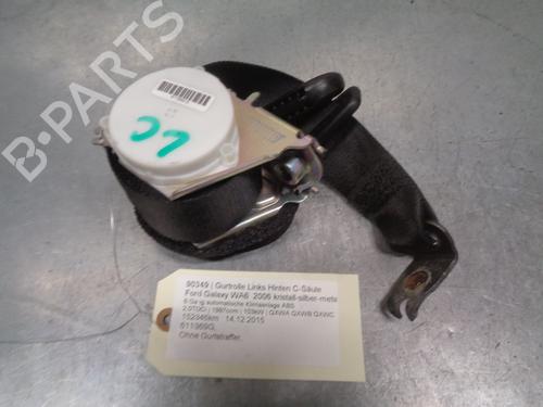 Used Rear left seatbelt FORD GALAXY II (WA6) 2.0 TDCi (140 hp) 12863865