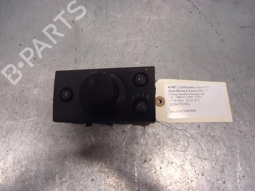 Forlygtekontakt OPEL MERIVA A MPV (X03) 1.6 16V (E75) (100 hp) 12861916