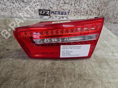Used Right taillight Right taillight AUDI A6 C7 Avant (4G5, 4GD) 2.8 FSI quattro (204 hp) 33289114 33289114