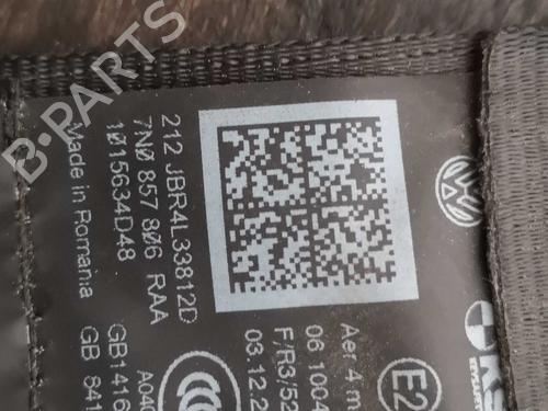 Rear right seatbelt VW SHARAN (7N1, 7N2) 2.0 TDI | BP22291755I28 