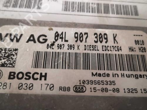 Computer motormanagement VW SHARAN (7N1, 7N2) 2.0 TDI | BP22283924M57 