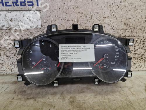 Used Instrument cluster Instrument cluster VW PASSAT B8 Variant (3G5, CB5) 1.8 TSI (180 hp) 33873992 33873992