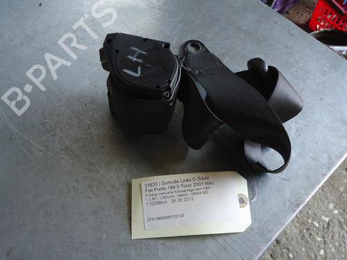 Used Rear left seatbelt FIAT PUNTO (188_) 1.2 60 (188.030, .050, .130, .150, .230, .250) (60 hp) 12861606