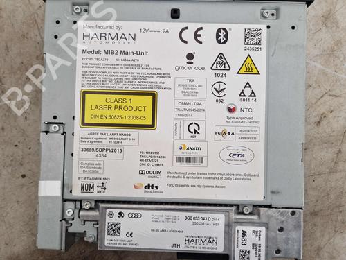 Electronic module VW PASSAT B8 Variant (3G5, CB5) 2.0 TDI | BP38989415M83 - Image 2