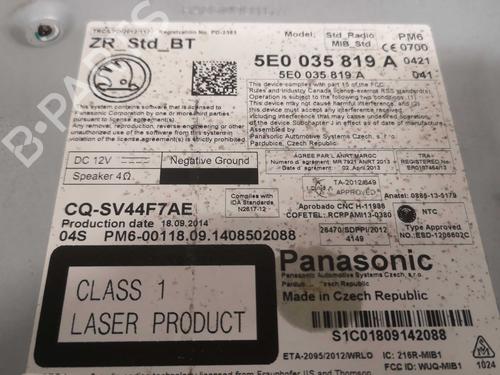 Electronic module SKODA OCTAVIA III Combi (5E5, 5E6) 1.6 TDI | BP22284793M83 