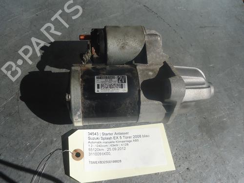 Startmotor SUZUKI SPLASH (EX) 1.2 VVT (A5B412) (94 hp) 13439616